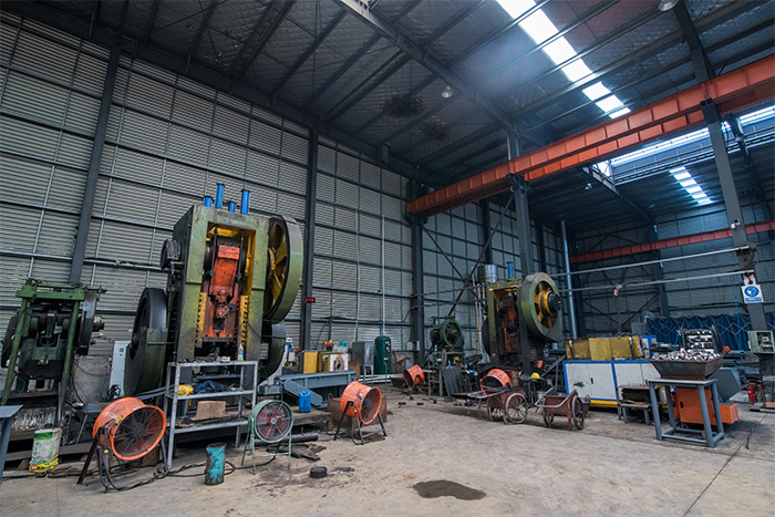 潞城网架配件-锥头加工车间